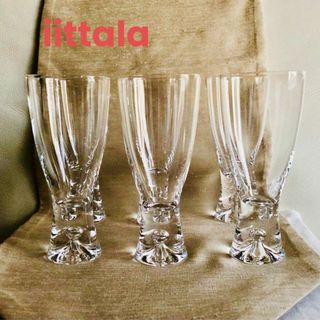 イッタラ(iittala)の【美品】イッタラ（iittala) グラス タピオ ゴブレット  6個セット(グラス/カップ)