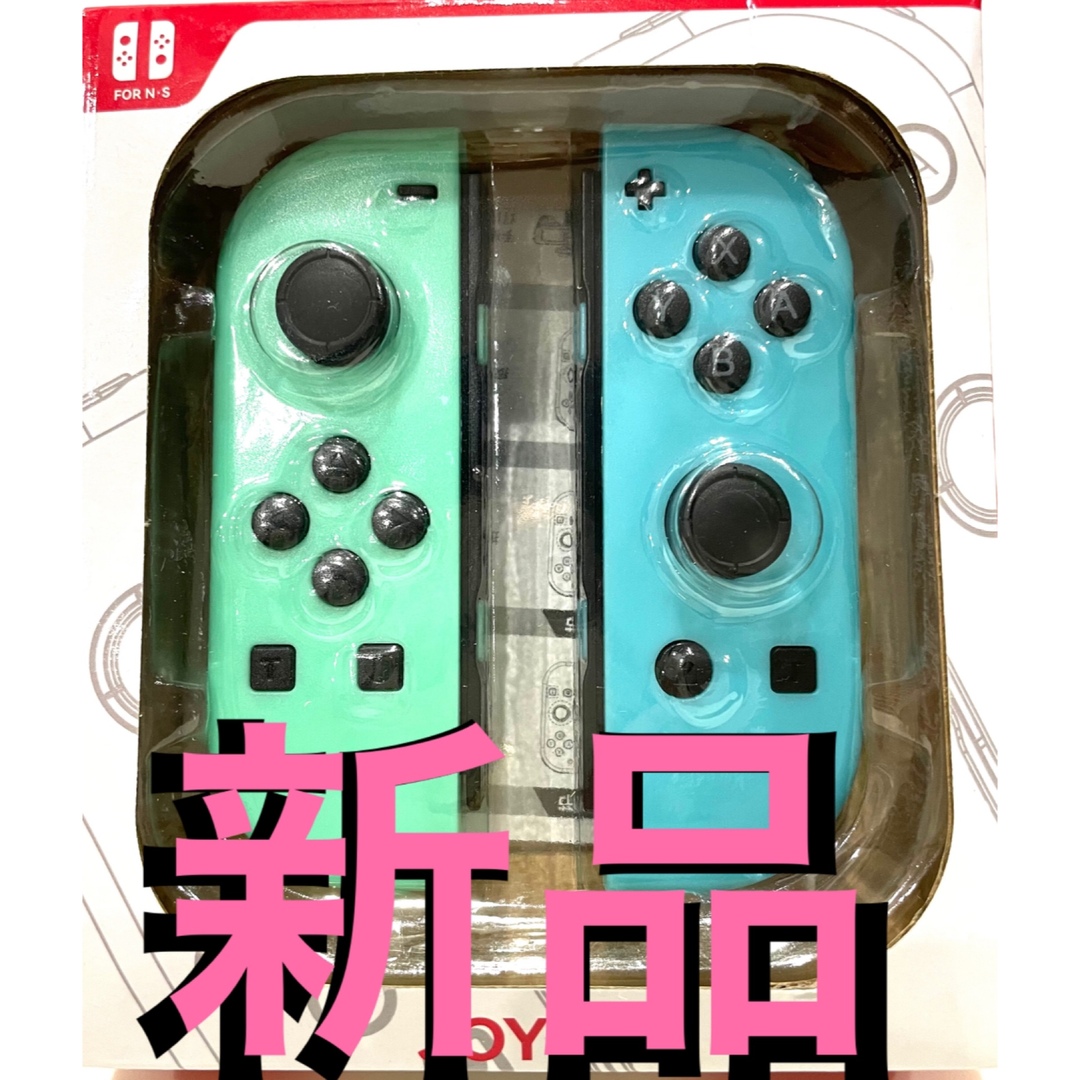 新品】ジョイコン パステルカラー LED搭載 Switch Joy-Conの通販 by