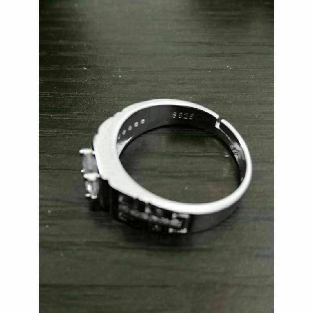 【A156】リング　メンズ　指輪　シルバー　シンプル　アクサセリー　20号 メンズのアクセサリー(リング(指輪))の商品写真