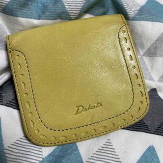 ダコタ(Dakota)のDakota 二つ折り財布　イエロー(財布)