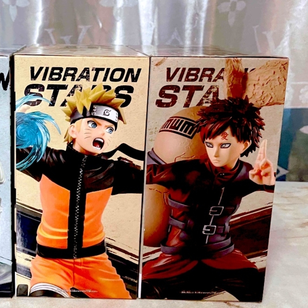 NARUTO  VIBRATION STARS  ロック・リー　我愛羅 ナルト  エンタメ/ホビーのフィギュア(アニメ/ゲーム)の商品写真