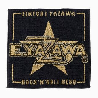 ☆ 矢沢永吉 ミニハンカチタオル(ロゴ星) 非売品(ミュージシャン)