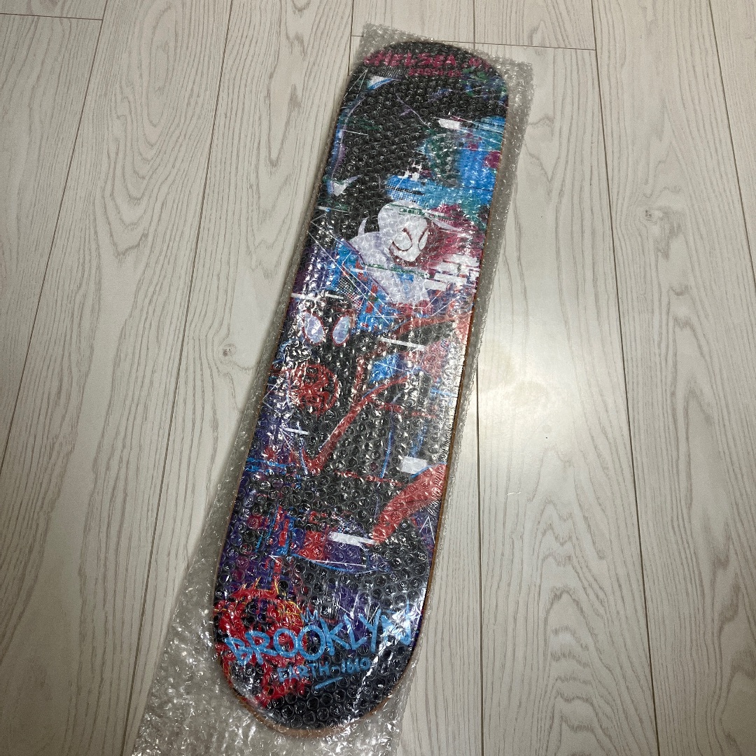 MARVEL - 新品未使用A賞スパイダーマンmarvelマーベルくじスケートボードデッキ