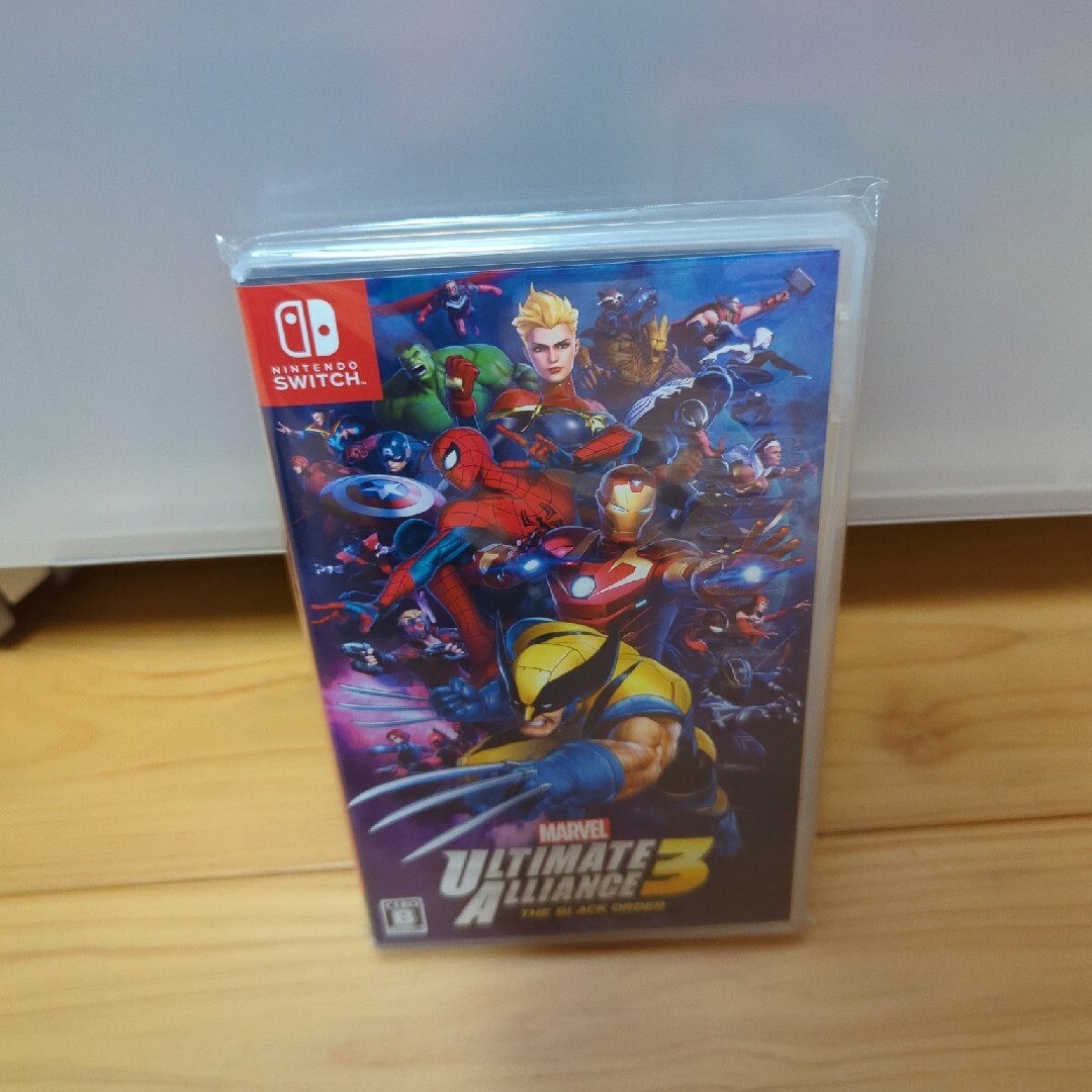 Nintendo Switch(ニンテンドースイッチ)のMARVEL ULTIMATE ALLIANCE 3： The Black Or エンタメ/ホビーのゲームソフト/ゲーム機本体(家庭用ゲームソフト)の商品写真