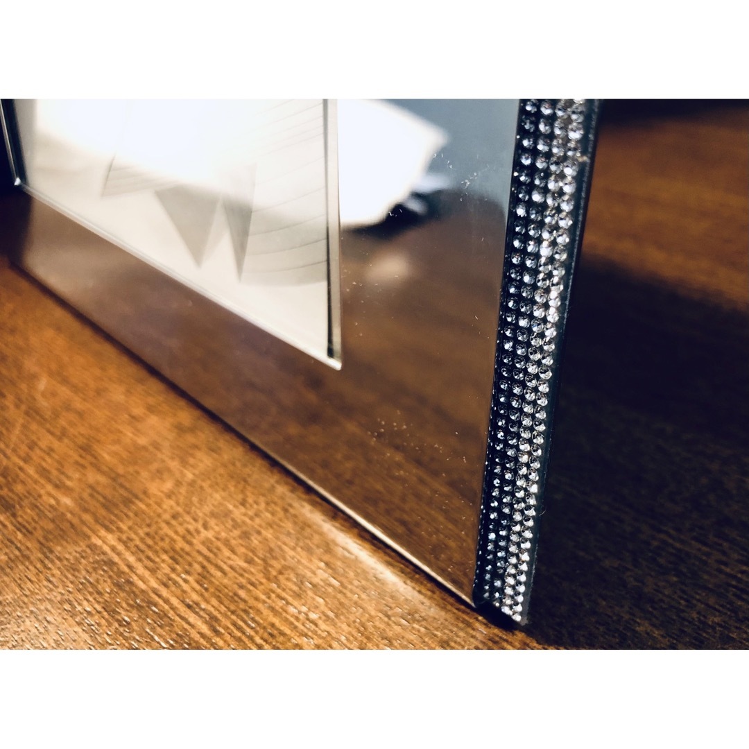 SWAROVSKI(スワロフスキー)のSWAROVSKI写真立て Ambiray フォトフレーム ダイアモンド　証明書 インテリア/住まい/日用品のインテリア小物(フォトフレーム)の商品写真