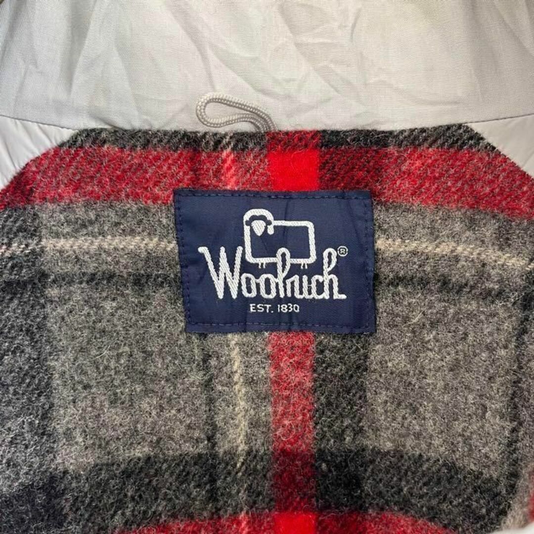 WOOLRICH(ウールリッチ)の【90s ウールリッチ 】XL相当 シルバーグレー ブランケット ジャケット. メンズのジャケット/アウター(マウンテンパーカー)の商品写真