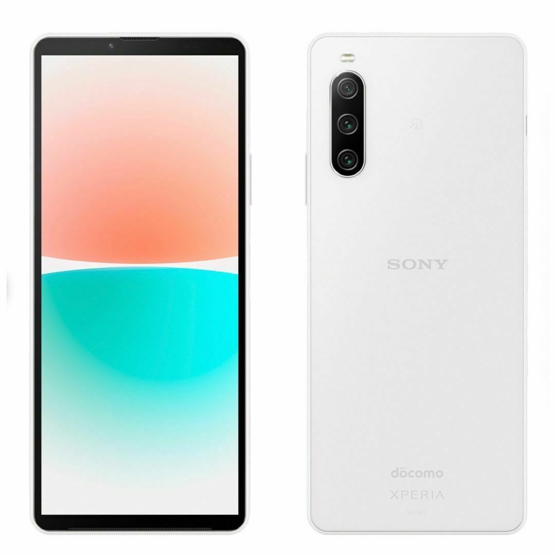 新品 docomo SONY Xperia 10 IV SO-52Cホワイト スマホ/家電/カメラのスマートフォン/携帯電話(スマートフォン本体)の商品写真