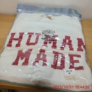 ヒューマンメイド(HUMAN MADE)の【Mサイズ】HUMAN MADE☘️セーター☀️TIGER☆ホワイト(ニット/セーター)