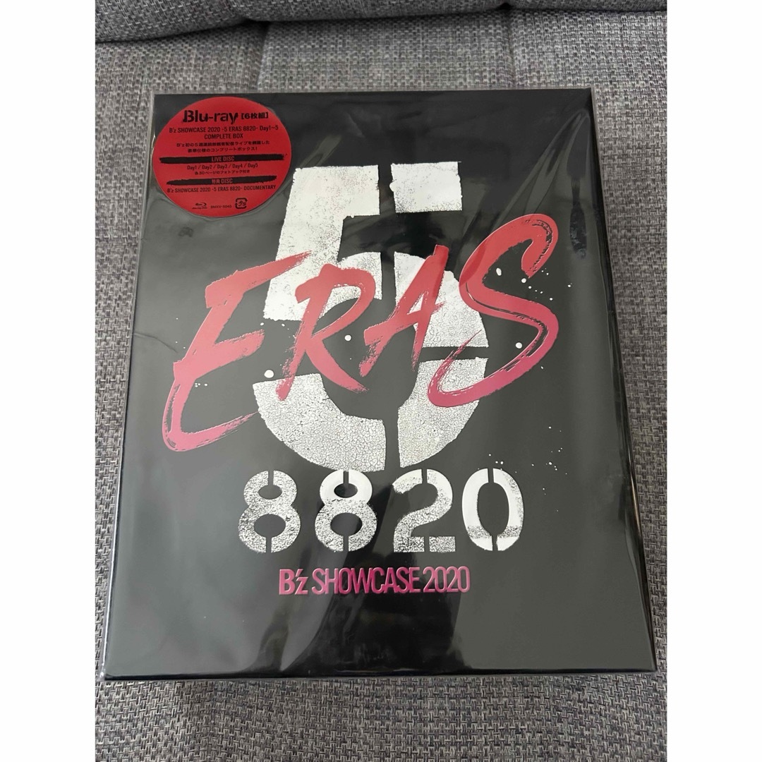 新品未開封　B'z　5ERAS Blu-Ray エンタメ/ホビーのDVD/ブルーレイ(ミュージック)の商品写真