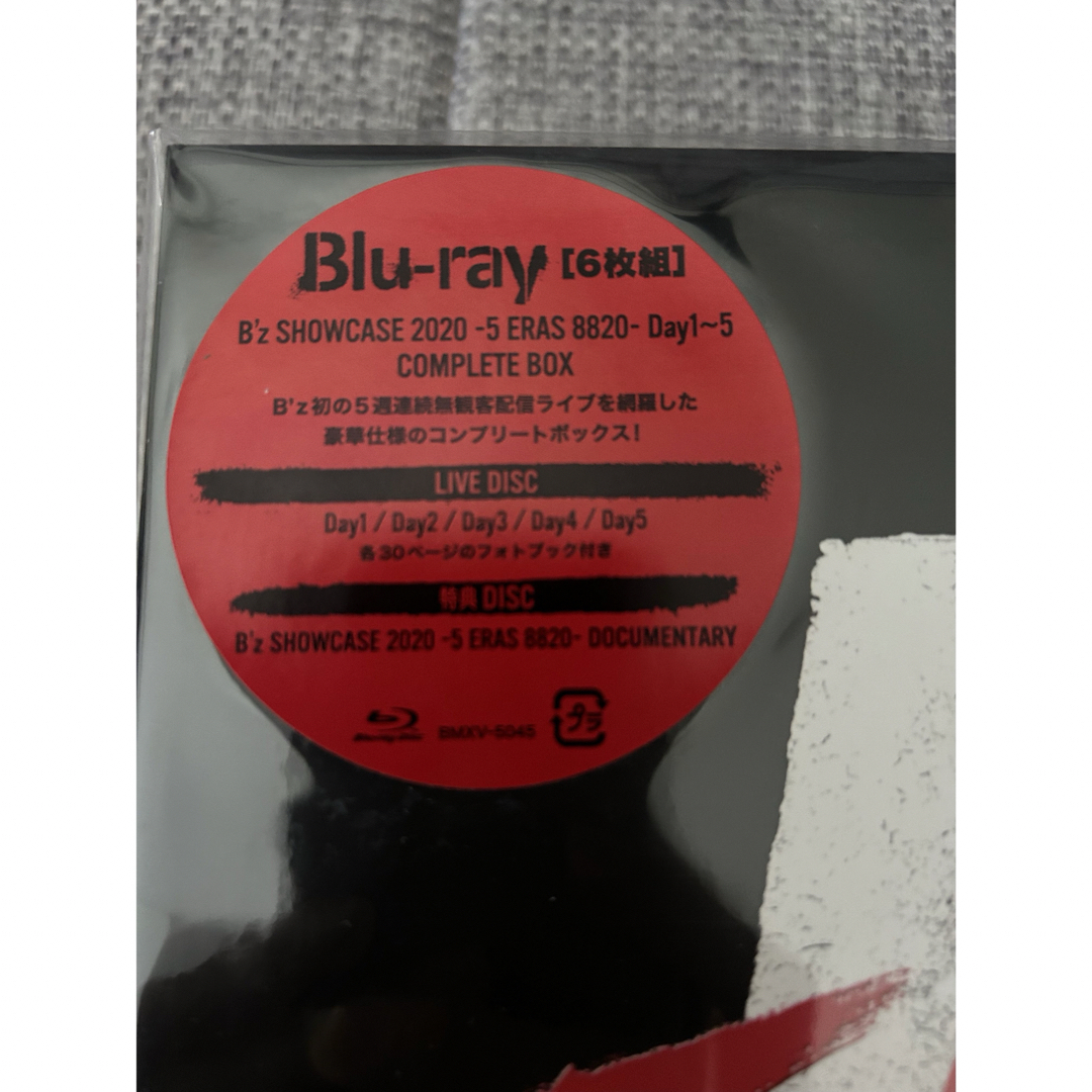 新品未開封　B'z　5ERAS Blu-Ray エンタメ/ホビーのDVD/ブルーレイ(ミュージック)の商品写真