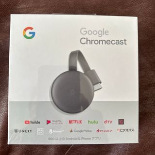 グーグル(Google)のChromecast 第3世代 2018/チャコール(その他)