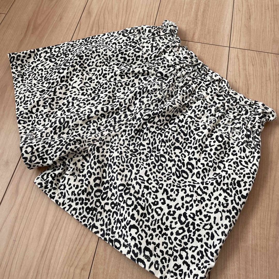 レオパード ショートパンツ 150 キッズ/ベビー/マタニティのキッズ服女の子用(90cm~)(パンツ/スパッツ)の商品写真