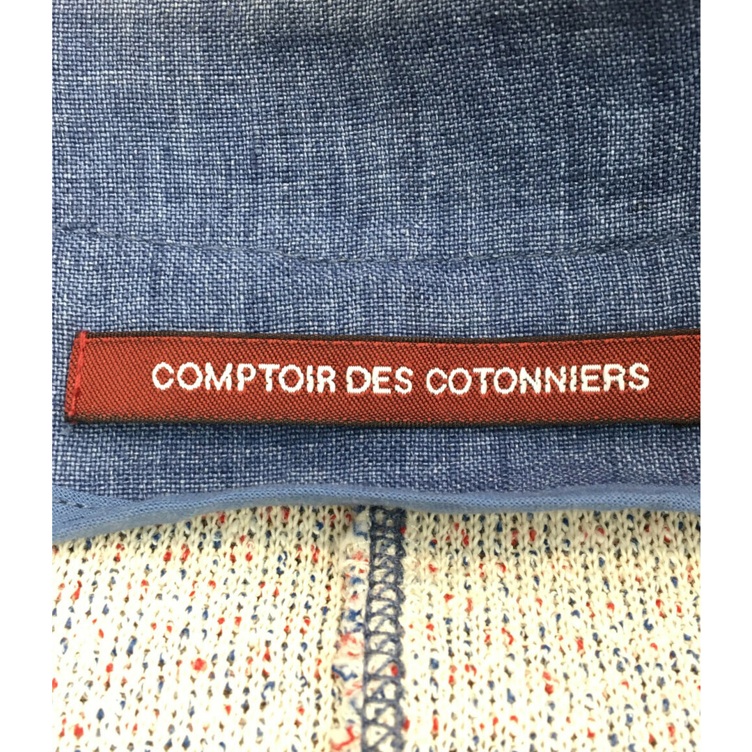 Comptoir des cotonniers(コントワーデコトニエ)のコントワーデコトニエ 総柄ジャケット ノーカラージャケット レディース 7 レディースのジャケット/アウター(その他)の商品写真