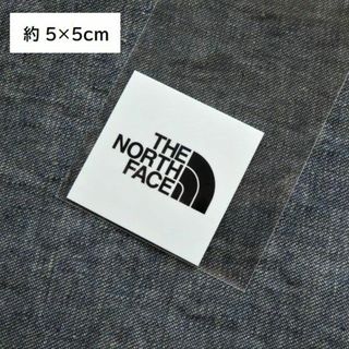 ザノースフェイス(THE NORTH FACE)のノースフェイス Logo Sticker ミニ NN32350 White 新品(車外アクセサリ)