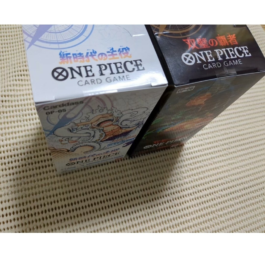 ワンピースカードゲーム双璧の覇者 新時代の主役 BOX テープ付き ワンピースカードゲーム双璧の覇者 新時代の主役 BOX テープ付き
