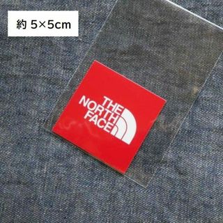 ザノースフェイス(THE NORTH FACE)のノースフェイス Logo Sticker ミニ NN32350 Red 新品(車外アクセサリ)