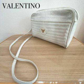 マリオバレンチノ(MARIO VALENTINO)のレア✨Valentino by Mario V バレンチノショルダーバッグ白(ショルダーバッグ)