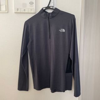 ザノースフェイス(THE NORTH FACE)のザノースフェィス　レディース　ロングスリーブ　XL グレー(登山用品)