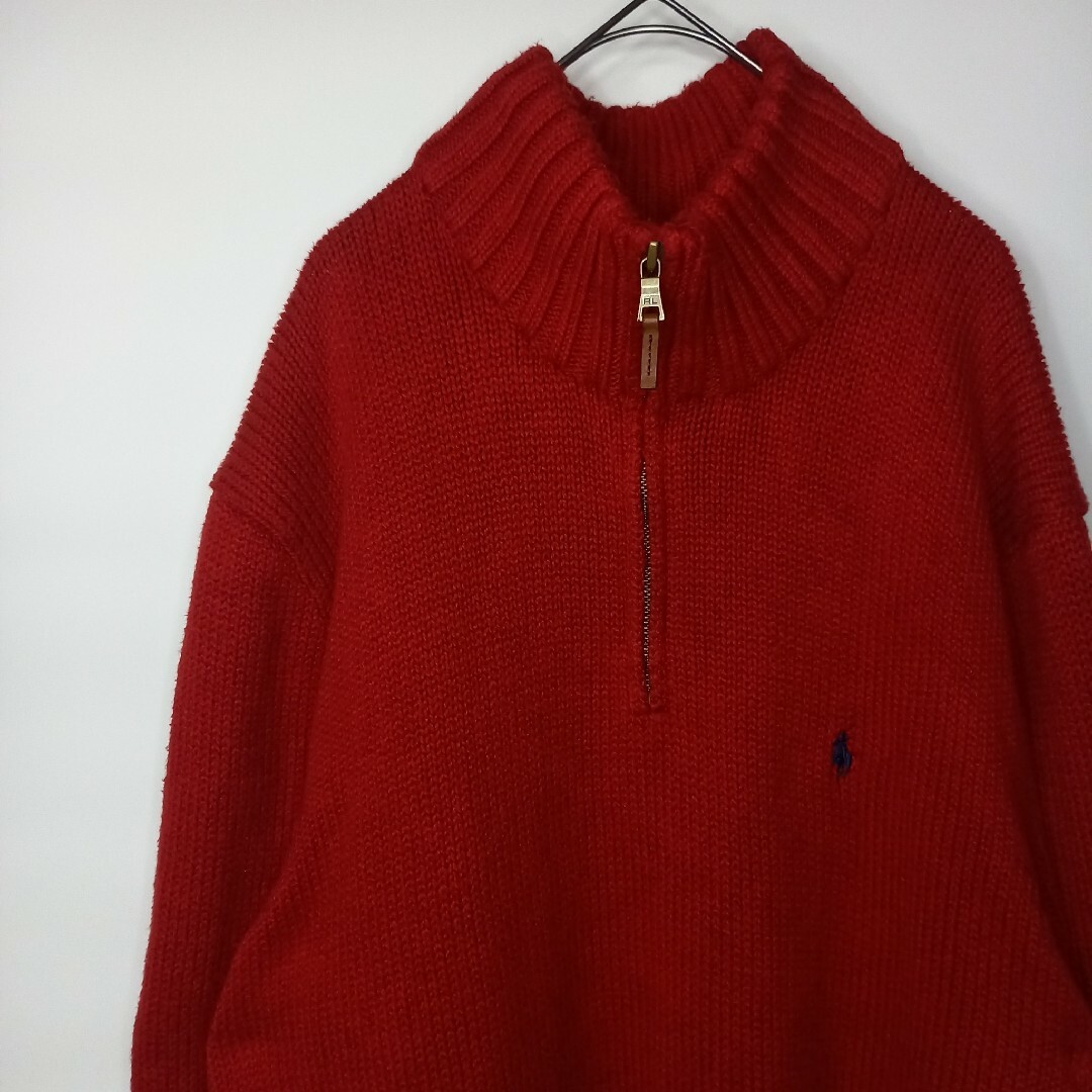 POLO RALPH LAUREN - ラルフローレン ハーフジップ コットン POLO RALPH LAUREN - ラルフローレン ハーフジップ コットン