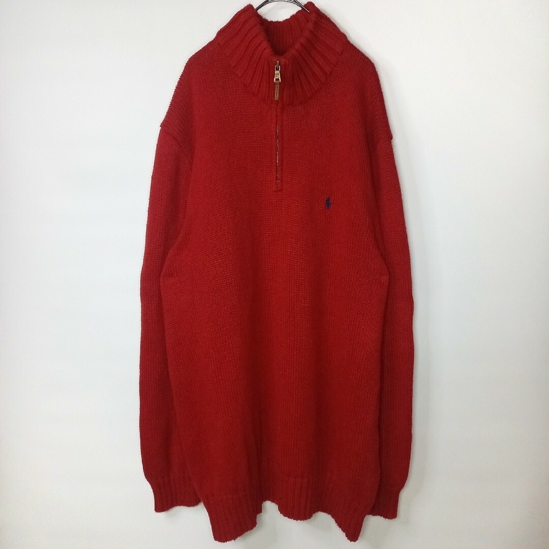 POLO RALPH LAUREN - ラルフローレン ハーフジップ コットン POLO RALPH LAUREN - ラルフローレン ハーフジップ コットン
