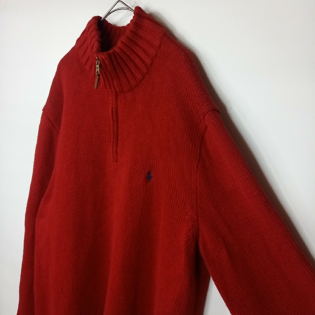 POLO RALPH LAUREN - ラルフローレン ハーフジップ コットン POLO RALPH LAUREN - ラルフローレン ハーフジップ コットン