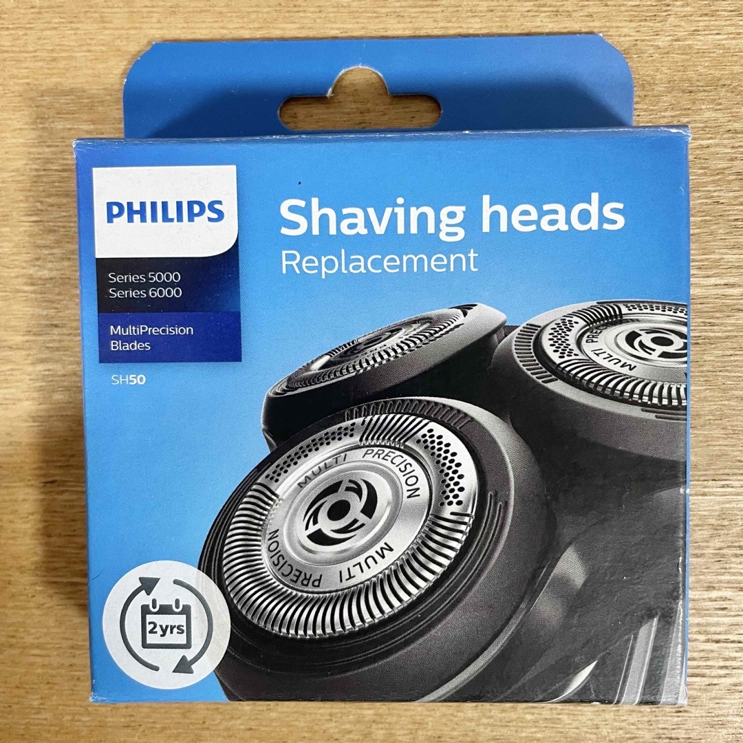 PHILIPS(フィリップス)の(正規品)フィリップス メンズシェーバー 5000シリーズ 替刃 SH50/51 スマホ/家電/カメラの美容/健康(メンズシェーバー)の商品写真