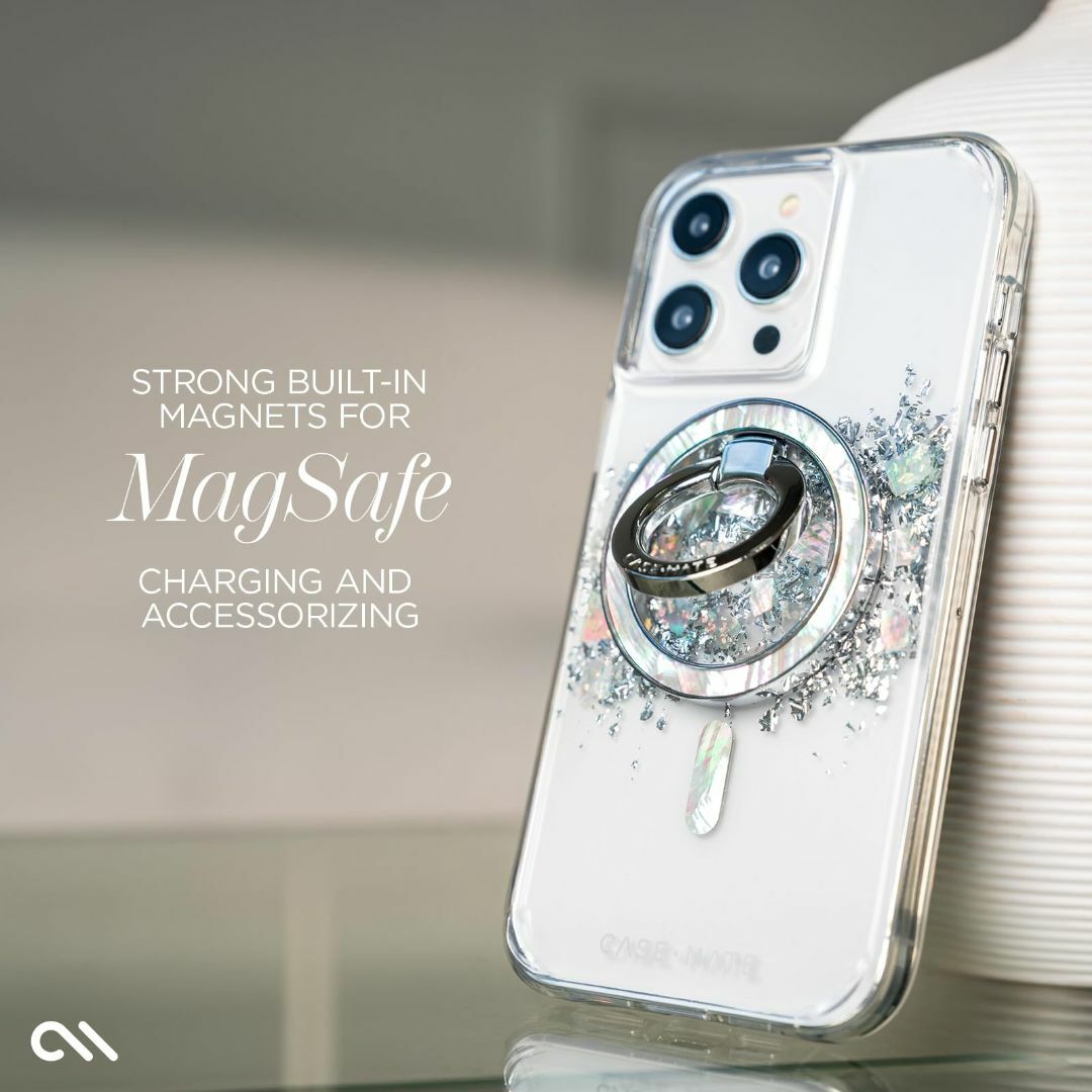 【Case-Mate】MagSafe対応 iPhone15Pro ケース〔抗菌その他