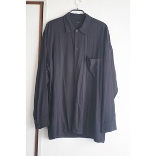 コモリ(COMOLI)のCOMOLI レーヨンオープンカラーシャツ size3(シャツ)