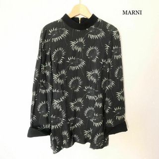 Marni - MARNI ミリタリー ブラウス シャツジャケット 42サイズの通販