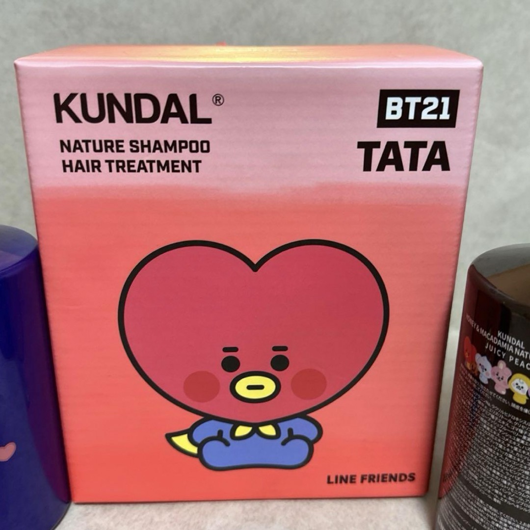 BT21(ビーティーイシビル)のKUNDAL   TATA  BT21  【 空ボトル・空箱 】 コスメ/美容のヘアケア/スタイリング(その他)の商品写真