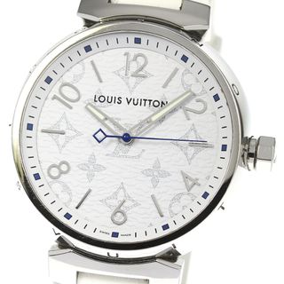 ルイヴィトン(LOUIS VUITTON)のルイ・ヴィトン LOUIS VUITTON QA114 タンブール GM モノグラム クォーツ メンズ 良品 _784537(腕時計(アナログ))