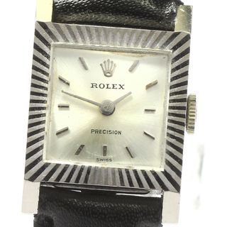 ロレックス(ROLEX)のロレックス ROLEX プレシジョン K18WG cal.1401 手巻き レディース _778113(腕時計)