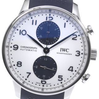 インターナショナルウォッチカンパニー(IWC)のIWC IWC SCHAFFHAUSEN IW371446 ポルトギーゼ クロノグラフ 自動巻き メンズ 美品 箱・保証書付き_780773(腕時計(アナログ))