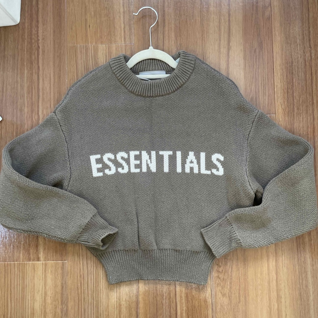 BTSFear Of God Essentials ロゴニットセーター