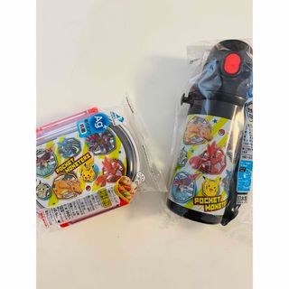ポケモン(ポケモン)のスケーター　ポケットモンスター　ランチボックス　ワンタッチボトル　お弁当箱　水筒(弁当用品)