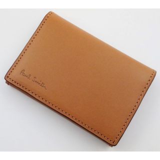 ポールスミス(Paul Smith)の大人気☆新品☆箱付 ポールスミス 高級オールドレザー 名刺入れ キャメル(名刺入れ/定期入れ)