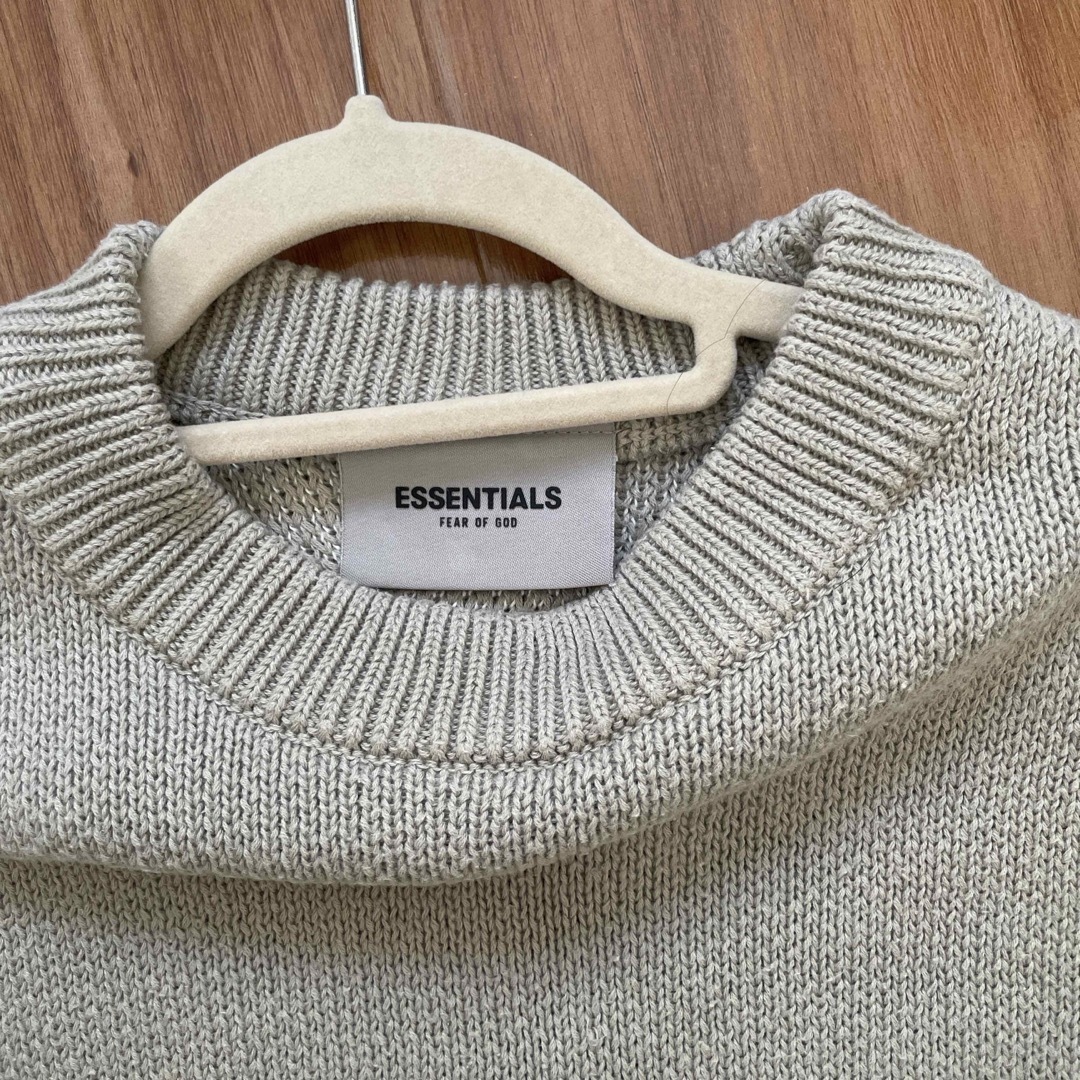 Essential(エッセンシャル)のFEAR OF GOD ESSENTIALS ニットセーター キッズ/ベビー/マタニティのキッズ服男の子用(90cm~)(ニット)の商品写真