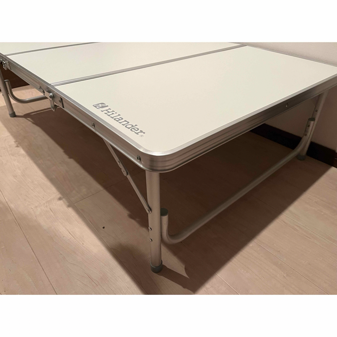 Hilander(ハイランダー)のHilander HCA0028 三つ折りキャンプテーブル　120×80 スポーツ/アウトドアのアウトドア(テーブル/チェア)の商品写真