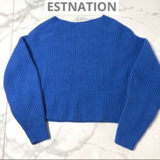 エストネーション(ESTNATION)のESTNATION      ウールカシミアボートネックニット(ニット/セーター)