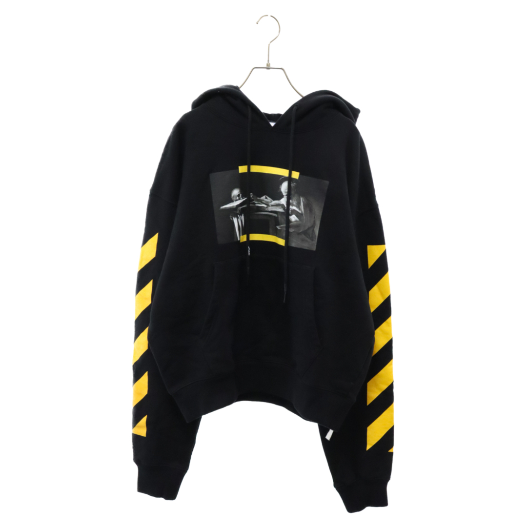 off-white プルオーバーフーディ　CARAVAGGIOパーカー