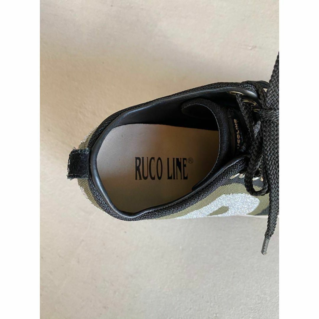 RUCO LINE(ルコライン)の《RUCO LINE》ルコライン ニットアッパーヒールスニーカー (f804) レディースの靴/シューズ(スニーカー)の商品写真