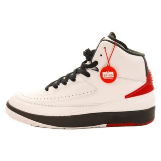 ナイキ(NIKE)のNIKE ナイキ AIR JORDAN 2 OG CHICAGO エアジョーダン2 OG シカゴ ハイカットスニーカー ホワイト/レッド US8/26cm DX2454-106(スニーカー)