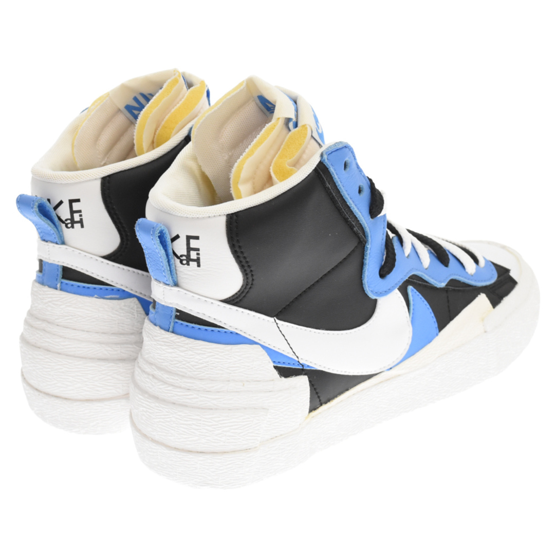 NIKE(ナイキ)のNIKE ナイキ ×SACAI BLAZER MID サカイ ブレザーミッド ハイカットスニーカー ブルー/ブラック BV0072-001 US7.5 メンズの靴/シューズ(スニーカー)の商品写真