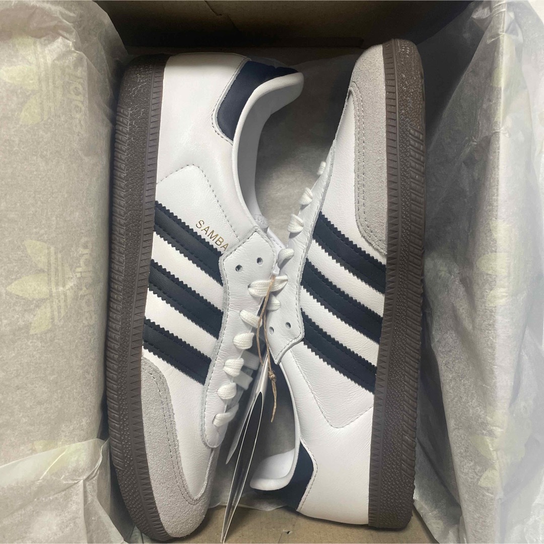 Originals（adidas）(オリジナルス)の adidas Originals SAMBA OG ホワイト　白　B75806 レディースの靴/シューズ(スニーカー)の商品写真