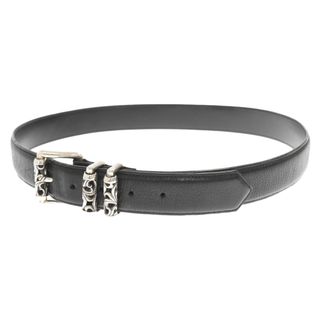 クロムハーツ(Chrome Hearts)のCHROME HEARTS クロムハーツ IBELT ROLLER 3PC ローラーベルト ブラック シルバー ※国内ギャラ付き(ベルト)