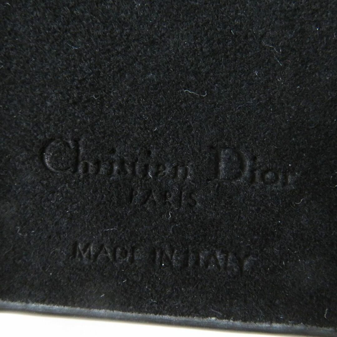 Christian Dior(クリスチャンディオール)の美品◎伊製 Christian Dior クリスチャン ディオール レディディオール カナージュ iPhone13 レザーケース 黒×ゴールド金具 箱・保管袋付 スマホ/家電/カメラのスマホアクセサリー(モバイルケース/カバー)の商品写真