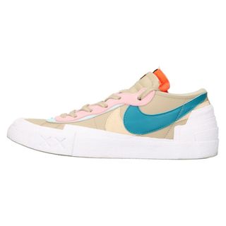 ナイキ(NIKE)のNIKE ナイキ ×KAWS×sacai BLAZER LOW カウズ サカイ ブレザー ローカットスニーカー ベージュ/マルチ US9.5 DM7901-200(スニーカー)