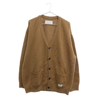 WACKO MARIA ワコマリア 23AW MARBLE MOHAIR KNIT CARDIGAN マーブルモヘアカーディガン ブラウン 23FW-WMK-KN1058センチ肩幅