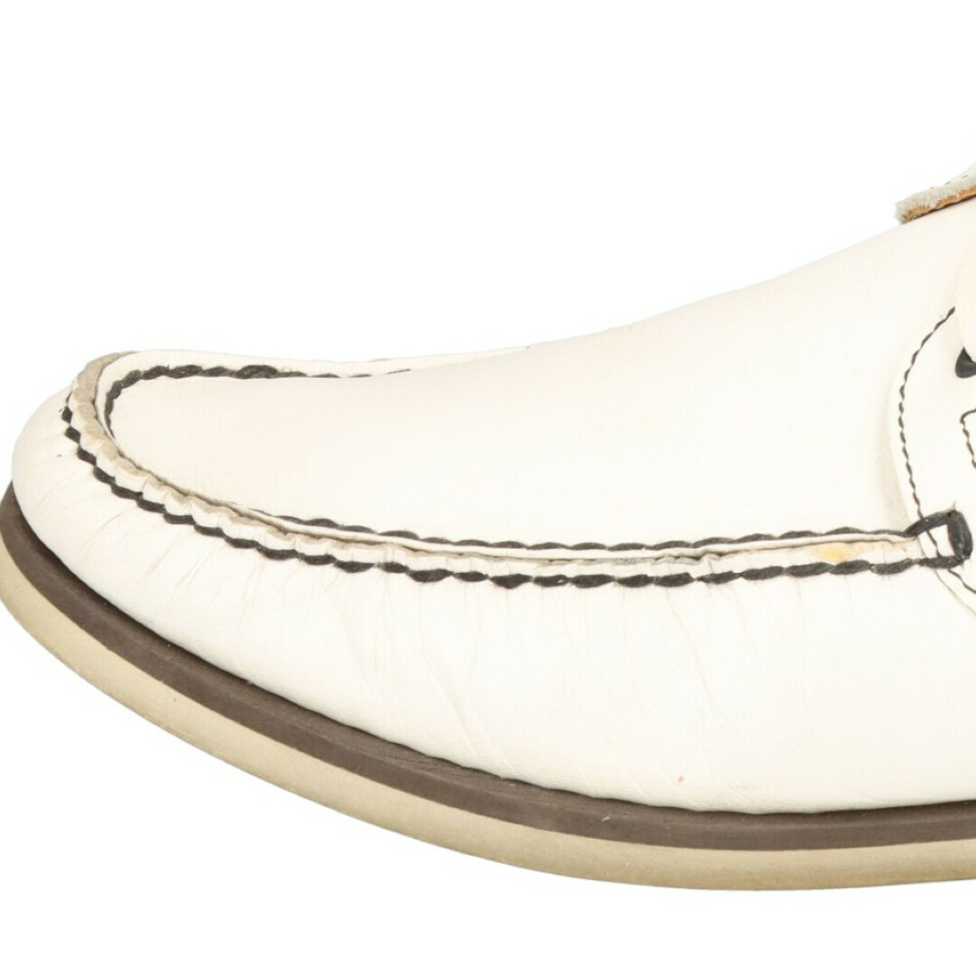 DOLCE&GABBANA(ドルチェアンドガッバーナ)のDOLCE & GABBANA ドルチェアンドガッバーナ イタリア レザーローカットシューズ ホワイト メンズの靴/シューズ(その他)の商品写真