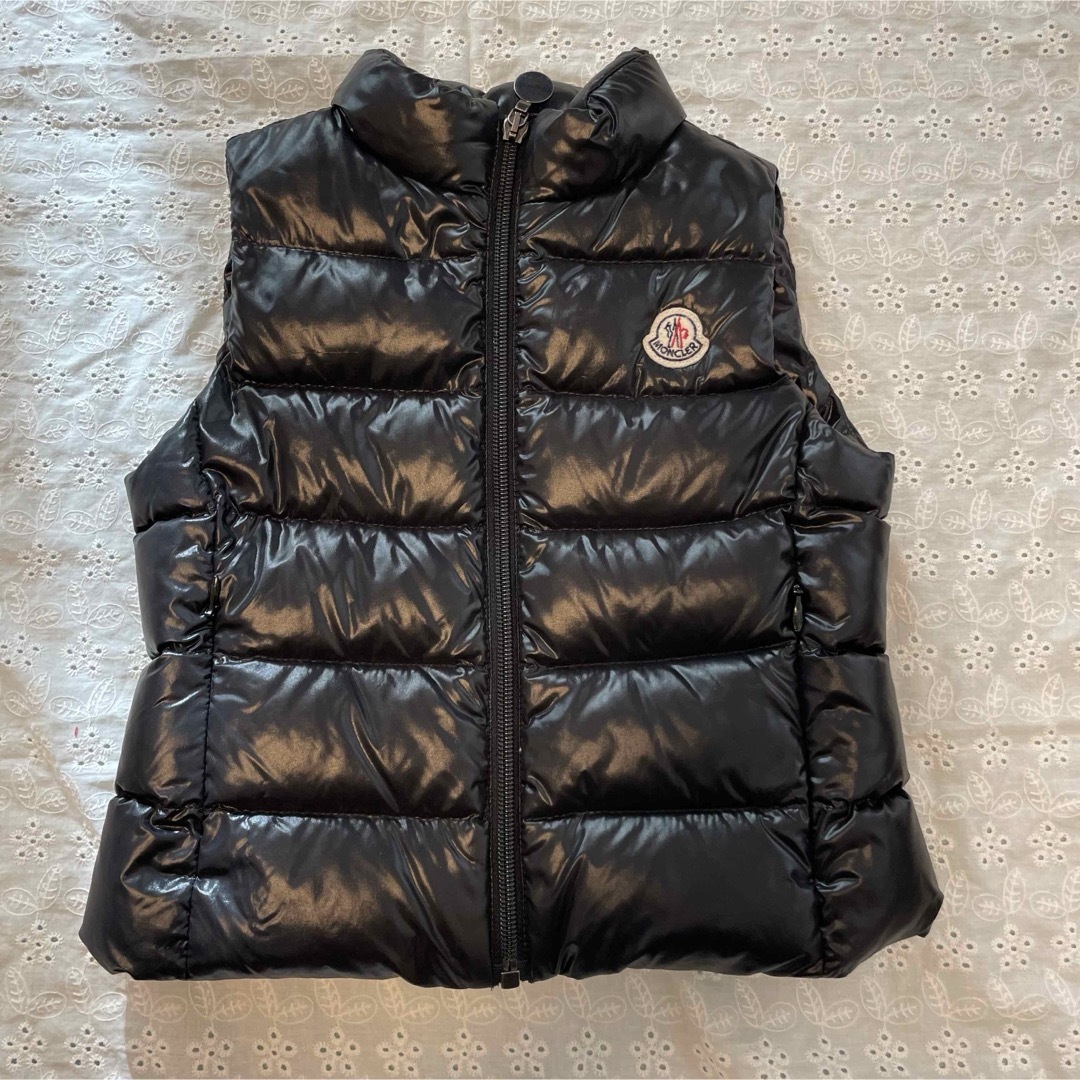 Moncler モンクレール☆シャイニーレッド ダウン☆2Y 92cm